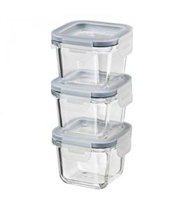 deggwdnx_thumb3 ظرف شیشه ای نگهداری غذا ایکیا بسته 3 عددی مدل +365 Ikea - Image 1